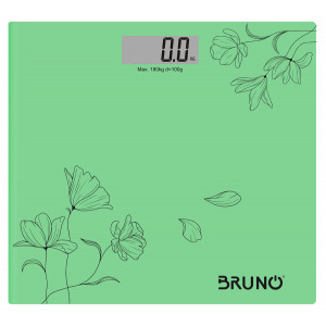 BRUNO ψηφιακή ζυγαριά BRN-0054, έως 180kg, πράσινη BRN-0054