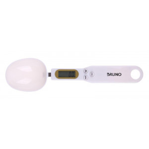 BRUNO ψηφιακή ζυγαριά-κουτάλι κουζίνας BRN-0074, έως 500g, λευκή BRN-0074