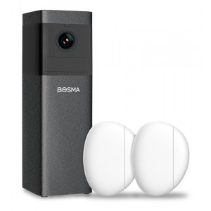 BOSMA smart κάμερα kit X1 Lite λειτουργία hub, pan 360° 1080p, WiFi, PIR BSM-X1LITE