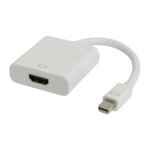 POWERTECH μετατροπέας Mini DisplayPort CAB-DP036 σε HDMI 1.4 (F), λευκό CAB-DP036