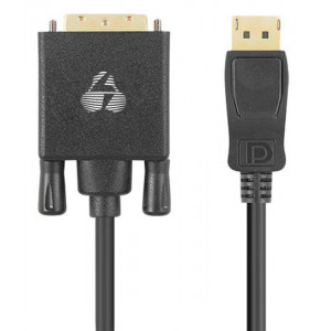 POWERTECH καλώδιο DisplayPort σε DVI CAB-DP057, 1080p 1.8m, μαύρο CAB-DP057