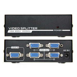 POWERTECH VGA video splitter CAB-G030, από 1 σε 4 συσκευές, 1920 x 1440px CAB-G030