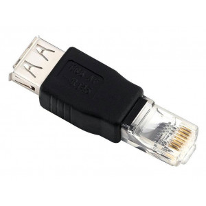 POWERTECH Adapter από USB 2.0 female σε RJ45 CAB-U085 CAB-U085