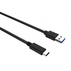 POWERTECH Καλωδιο USB Type C σε USB 3.0, 1m, Black CAB-UC013