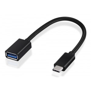 POWERTECH Μετατροπεας USB Type C 3.1V σε USB 3.0(F), Black CAB-UC016