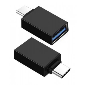 POWERTECH αντάπτορας USB 3.0 σε USB Type-C CAB-UC057, μαύρος CAB-UC057