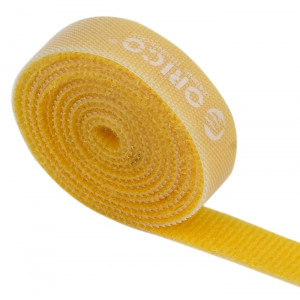 ORICO ταινία τύπου Velcro πολλαπλών χρήσεων CBT-1S, 15mm, 1m, κίτρινη CBT-1S-OR