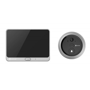 EZVIZ smart κουδούνι με κάμερα & οθόνη DP2, WiFi, 1080p, PIR, 4600mAh CS-DP2