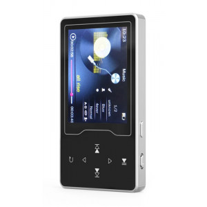 RUIZU MP3 player D08 με ηχείο, 2.4, 16GB, BT, ελληνικό μενού, μαύρο D08-16GB