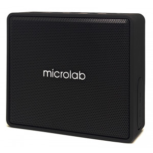 MICROLAB Φορητό ηχείο D15, bluetooth/3.5mm/SD Card, 3W, μαύρο D15-BK