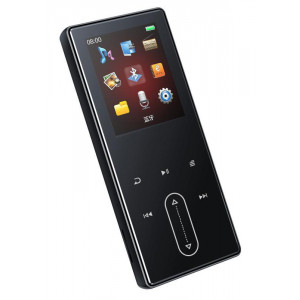 RUIZU MP3 player D22 με ηχείο, 1.8, 8GB, BT, ελληνικό μενού, μαύρο D22-8GB