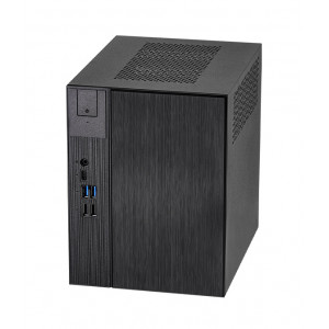 ASROCK PC Barebone DeskMeet X300, AMD AM4, ATX 500W, μαύρο DESKMEET-X300