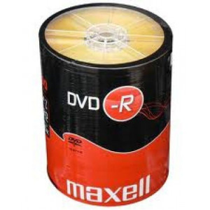 MAXELL DVD-R 16x 120min 4,7Gb 100 Spindle DVD0149