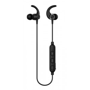YISON Bluetooth earphones με μικρόφωνο HD, Magnetic, 10mm, μαύρα E14-BK