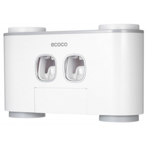 ECOCO Διανεμητής οδοντόκρεμας με βάσεις οδοντόβουρτσας και ποτήρια E1802 E1802