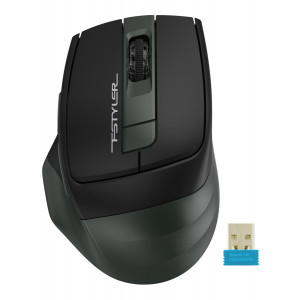 A4TECH Bluetooth & 2.4GHz ποντίκι Fstyler FB35S, silent, 2000DPI, μαύρο FB35S-GR