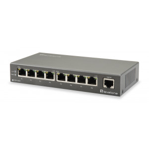 LEVELONE Ethernet PoE switch FEP-0931, 9-port 10/100Mbps, Ver. 1.0 FEP-0931
