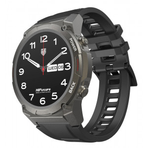 HIFUTURE smartwatch FutureGo Mix2, 1.43, IP68, heart rate, μαύρο FFIT-MIX2-BK