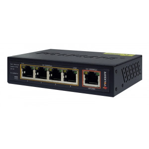 FOLKSAFE PoE Ethernet Switch FS-S1004EP-E, 4 Ports 10/100Mbps FS-S1004EP-E