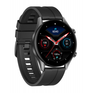 HIFUTURE smartwatch FutureGo Flex, 1.32, IP68, heart rate, μαύρο FUTUREGO-FLEX-BK