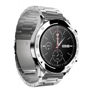 HIFUTURE smartwatch FutureGo Pro, 1.32, 3ATM, heart rate, ασημί FUTUREGO-PRO-SL