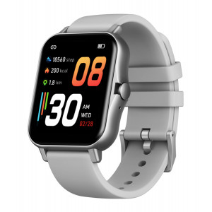 ZEBLAZE smartwatch GTS 2, 1.69, IP67, heart rate, ηχείο & mic, ασημί GTS2-SL
