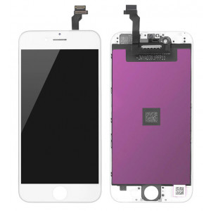 TW INCELL LCD ILCD-002 για iPhone 6, camera/sensor/earmesh, λευκή ILCD-002