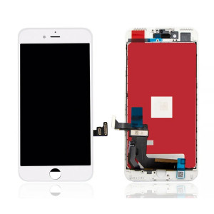 TW INCELL LCD ILCD-010 για iPhone 7 Plus, camera/sensor/earmesh, λευκή ILCD-010