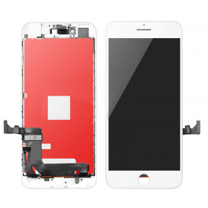 TW INCELL LCD ILCD-012 για iPhone 8, camera/sensor/earmesh, λευκή ILCD-012