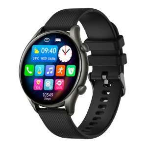 ΙΝΤΙΜΕ smartwatch i20, 1.32 έγχρωμο, IP67, HR & Blood pressure, μαύρο IT-050