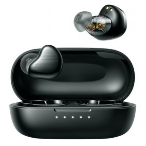 JOYROOM earphones με θήκη φόρτισης JR-TL7, true wireless, μαύρα JR-TL7-BK