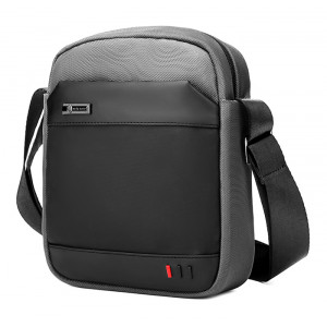 ARCTIC HUNTER τσάντα ώμου K00065 με θήκη tablet, αδιάβροχη, 3L, γκρι K00065-GY