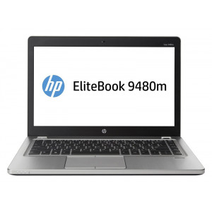 HP used Laptop 9480m, i5-4310U, 8GB, 320GB HDD 14, Cam, Grade C L-3505-GC