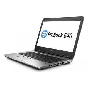 HP used Laptop ProBook 640 G2, i5-6200U, 8GB, 256GB M.2, 14, GC L-3657-GC