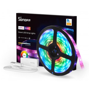 SONOFF smart LED καλωδιοταινία L3 Pro, RGBIC, αδιάβροχη, Wi-Fi & BT, 5m L3-5M-P