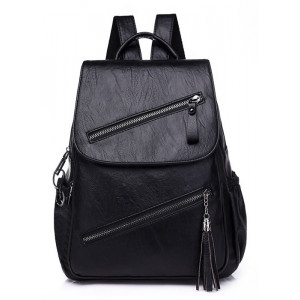 Γυναικεία τσάντα πλάτης LBAG-0003, μαύρη LBAG-0005