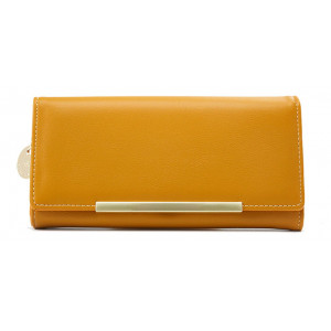 ROXXANI γυναικείο πορτοφόλι LBAG-0013, κίτρινο LBAG-0013
