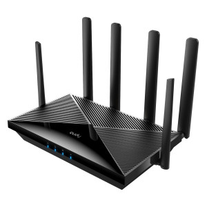 CUDY router LT18, 4G LTE Cat 18, 1200Mbps Wi-Fi 6, 4x Ethernet ports LT18