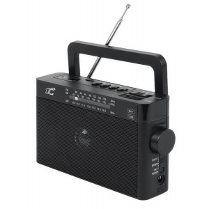 LTC φορητό ραδιόφωνο & ηχείο LXLTC2028C, BT/USB/TF/AUX, μαύρο LXLTC2028C