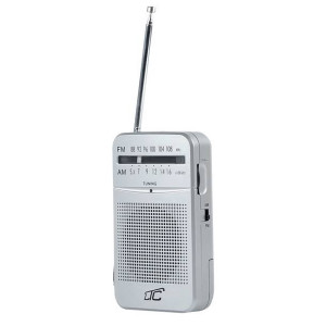 LTC φορητό ραδιόφωνο LXLTC2029 με θύρα ακουστικών 3.5mm, γκρι LXLTC2029