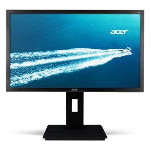 ACER used Οθόνη B246HL LCD, 24 FHD, VGA/DVI-D, με ηχεία, μαύρο-γκρι, FQ M-B246HL-FQ