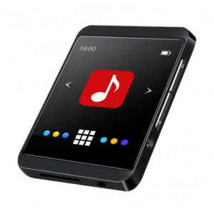 RUIZU MP3 player M5 με οθόνη αφής 1.54, 16GB, BT, ελληνικό μενού, μαύρο M5-16GB