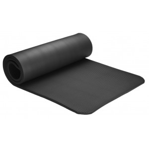 Στρώμα γυμναστικής Yoga Mat MATT-0004, 1800x600x6mm, μαύρο MATT-0004