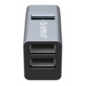 ORICO mini USB 3.0 hub MINI-U32L, 3x USB ports, γκρι MINI-U32L-GY-BP