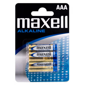 MAXELL αλκαλικές μπαταρίες AAA LR03 MN2400, 1.5V, 4τμχ MN2400-4PACK