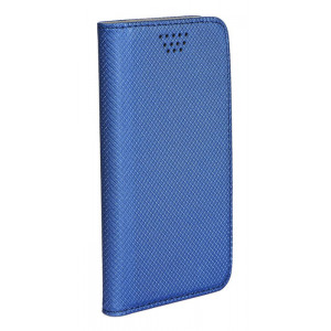 POWERTECH Θηκη Smart Book Universal για Smartphone 4.5 - 4.7, Blue MOB-0656