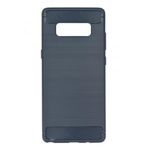 POWERTECH Θηκη Carbon Flex για Samsung Note 8, Blue MOB-0731