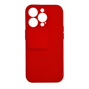 POWERTECH Θήκη Camshield Soft MOB-1790 για iPhone 13 Pro, κόκκινο MOB-1790