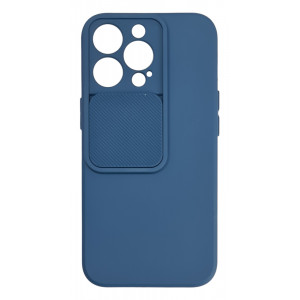POWERTECH Θήκη Camshield Soft MOB-1791 για iPhone 13 Pro, μπλε MOB-1791