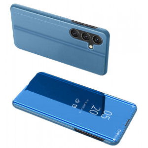POWERTECH θήκη Clear view MOB-1843 για Samsung A54 Galaxy 5G, μπλε MOB-1843